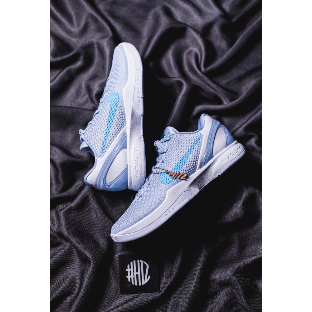 H12純原 Kobe 6 Caitling Clark” PE 冰籃 籃球鞋 前掌气垫 實戰鞋男鞋 IO3672-400-細節圖3