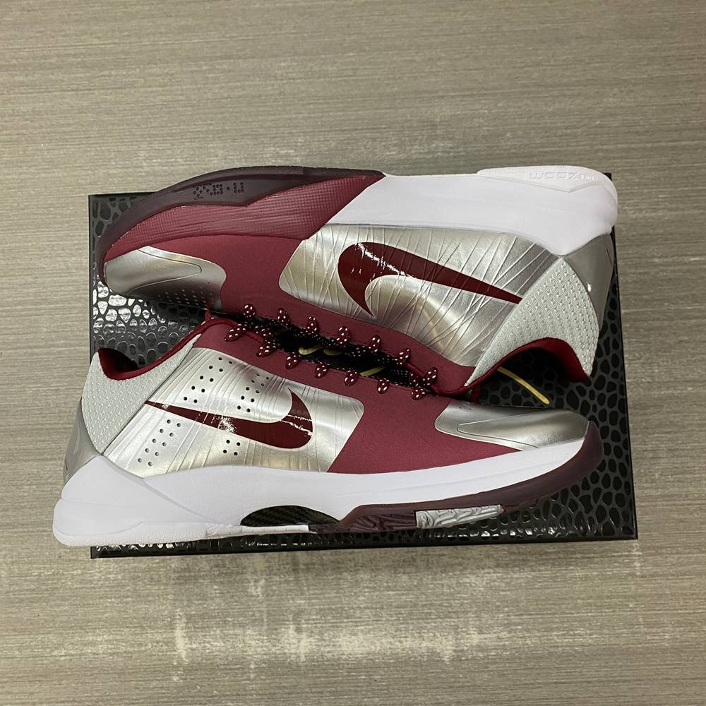 H12纯原 Kobe 5 “Lower Merion Aces” 2026 前掌气墊 后掌EVA真碳板 籃球鞋-細節圖3