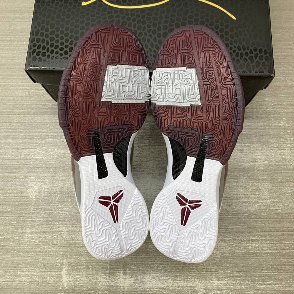 H12纯原 Kobe 5 “Lower Merion Aces” 2026 前掌气墊 后掌EVA真碳板 籃球鞋-細節圖5