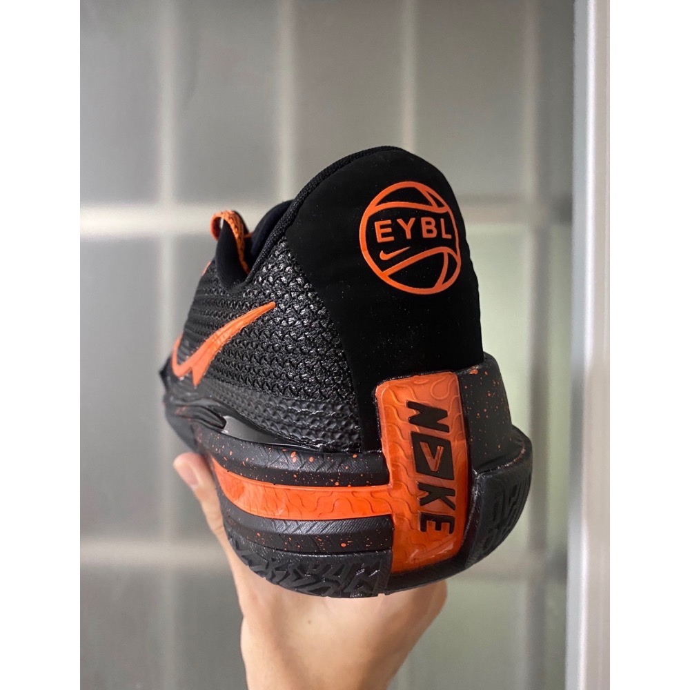 H12最高等級 Nike Air Zoom GT Cut 1 “EYBL” 黑橙 籃球鞋 实战鞋 全掌气垫 TPU男鞋-細節圖2