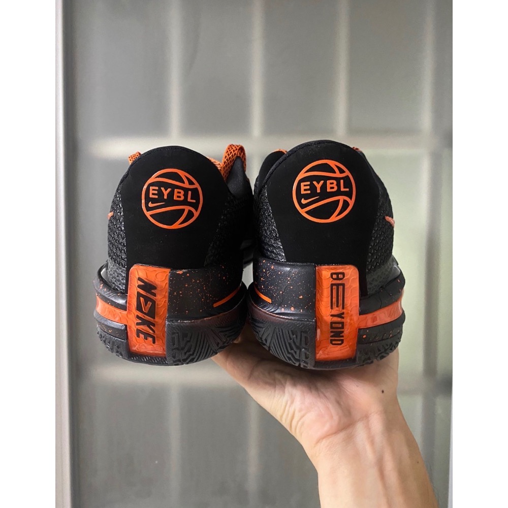 H12最高等級 Nike Air Zoom GT Cut 1 “EYBL” 黑橙 籃球鞋 实战鞋 全掌气垫 TPU男鞋-細節圖5