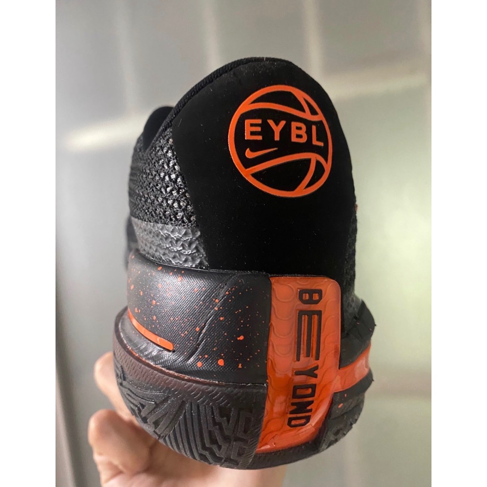 H12最高等級 Nike Air Zoom GT Cut 1 “EYBL” 黑橙 籃球鞋 实战鞋 全掌气垫 TPU男鞋-細節圖7