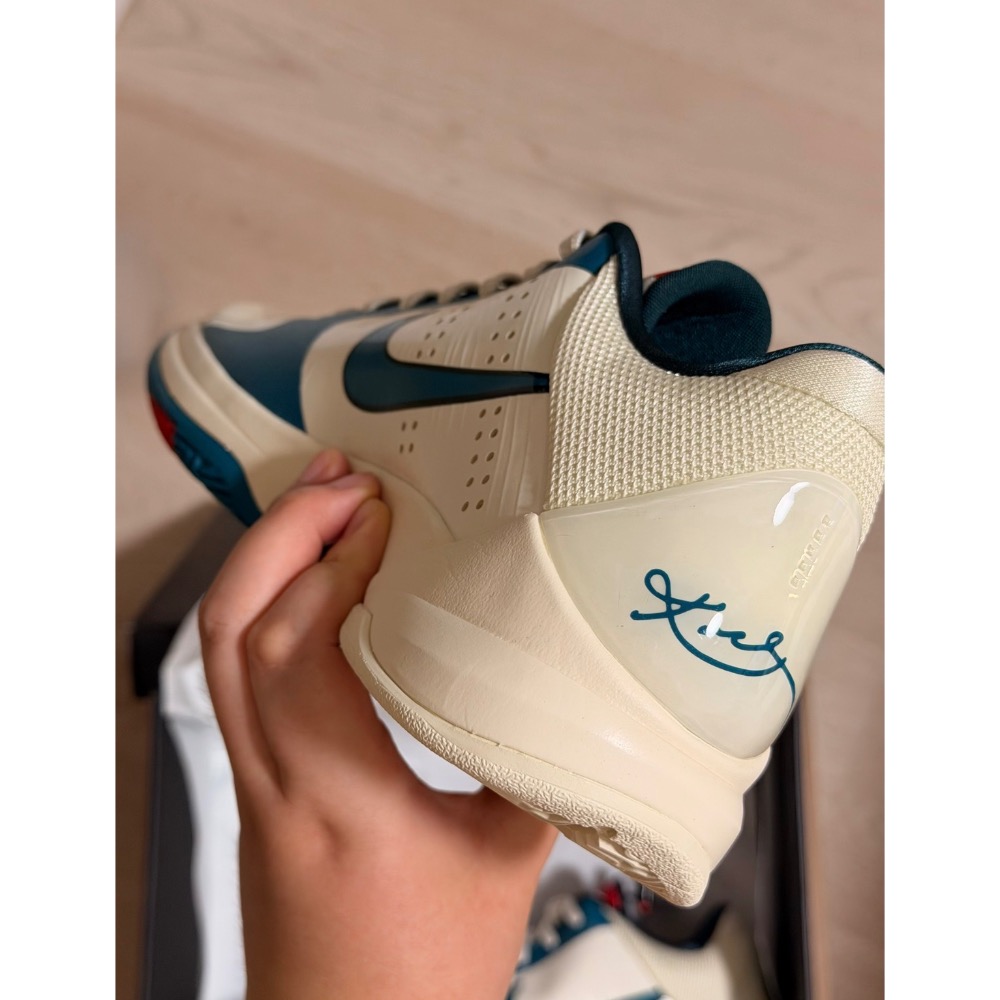 H12顶级 Kobe 5 Protro Caitlink Clark PE 舒适贴合 藍球鞋 男女同款 白藍-細節圖5