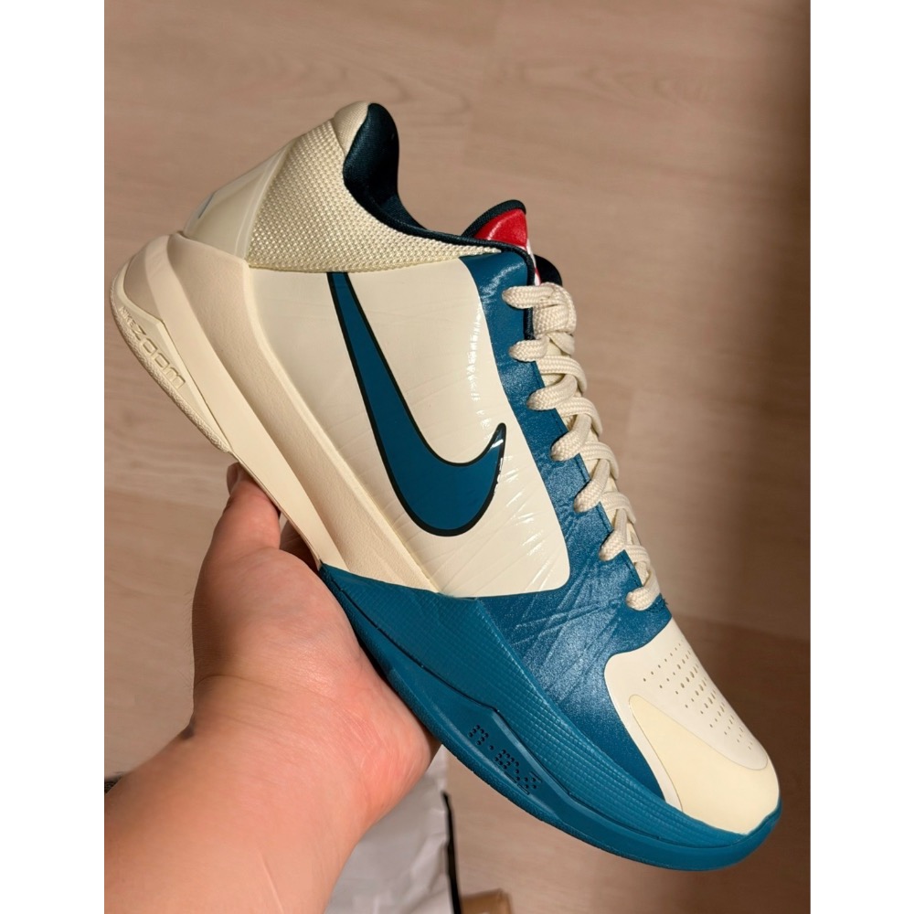 H12顶级 Kobe 5 Protro Caitlink Clark PE 舒适贴合 藍球鞋 男女同款 白藍-規格圖6
