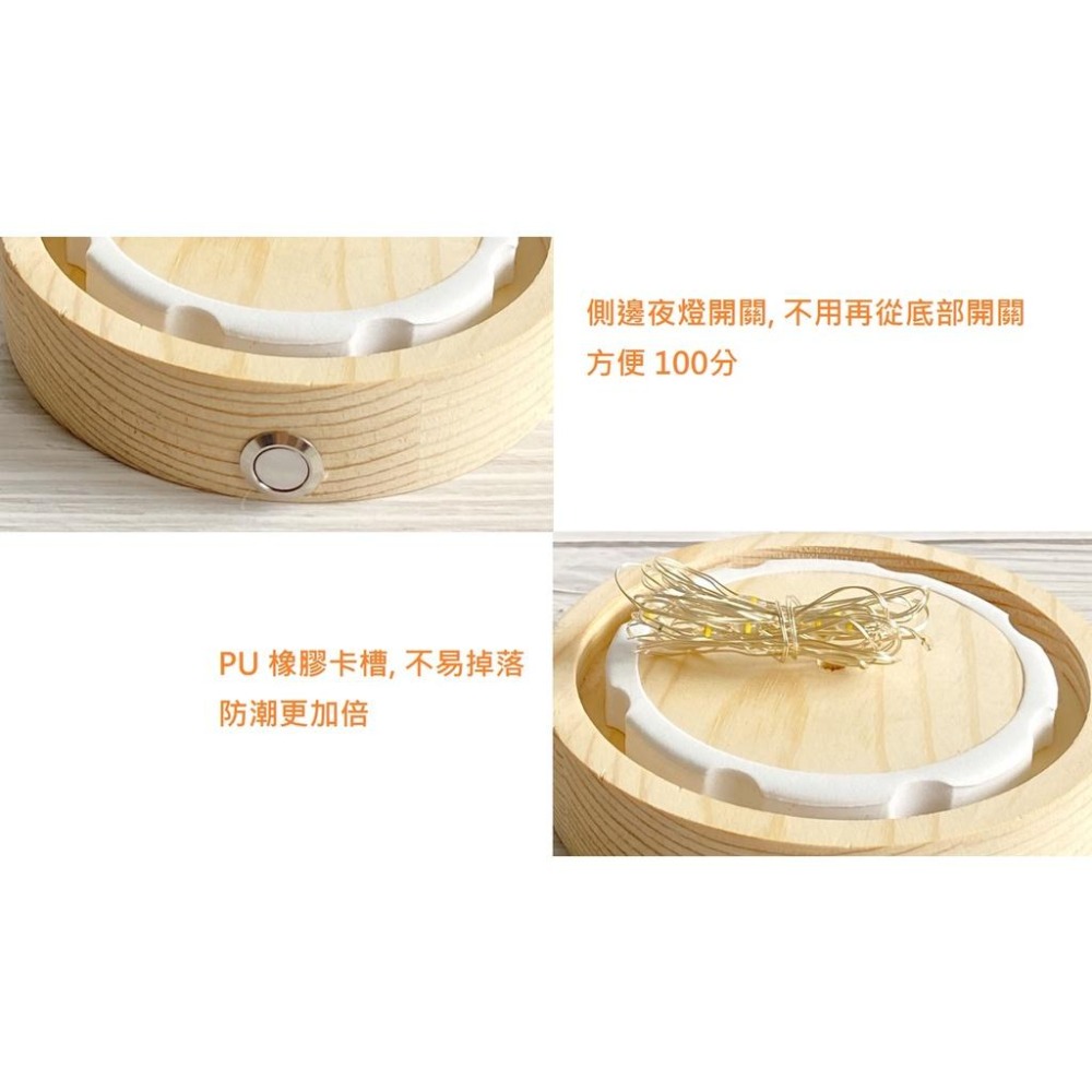 ( 台灣現貨 可加購字母)永生花 聖誕樹 聖誕節 夜燈 玻璃罩 真花 情人節 母親節 女友 生日 畢業 交換 禮物-細節圖4