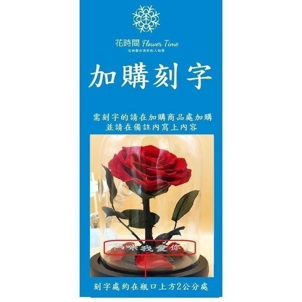 (台灣現貨 加1元刻字) 永生花 熊 玩偶 乾燥花 夜燈 玻璃罩 真花 情人節 母親節 女友 生日 畢業 交換 禮物-細節圖7