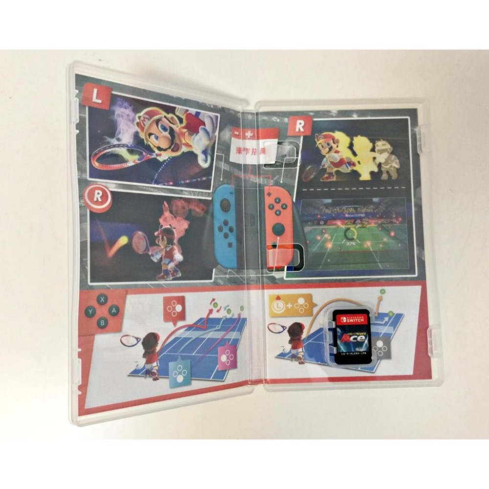 【現貨】【二手】  Switch 任天堂 NS 瑪利歐網球 網球 王牌高手 多人 中文版-規格圖1