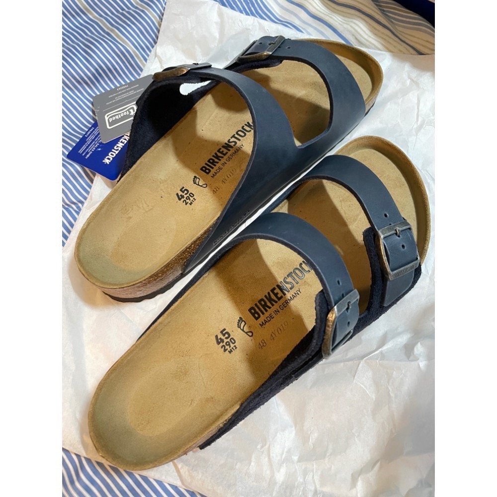 Birkenstock Arizona 雙皮革設計 45號-細節圖2