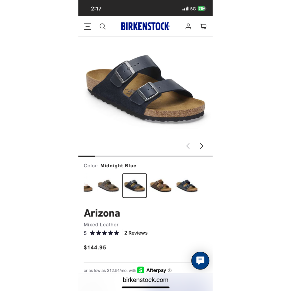 Birkenstock Arizona 雙皮革設計 45號-細節圖7