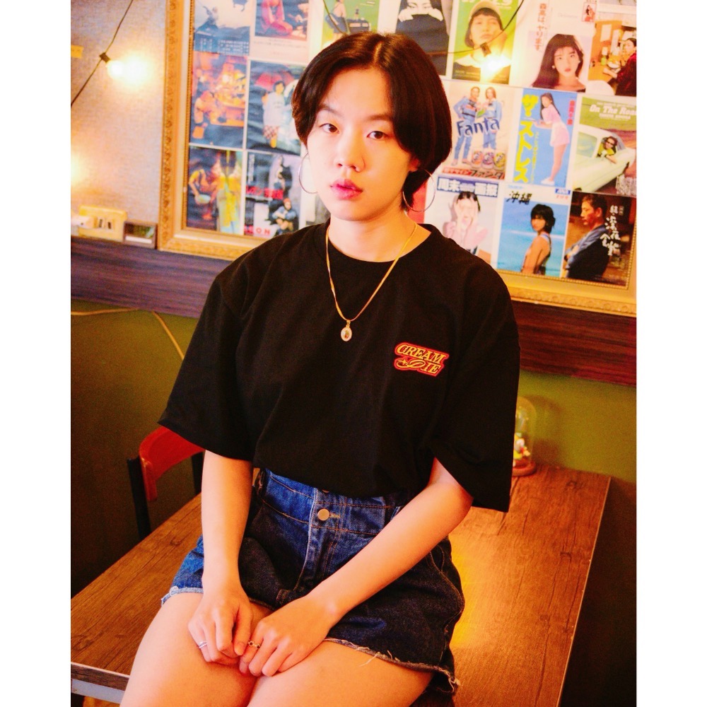 Creampie 奶油派-刺繡LOGO tee-細節圖2