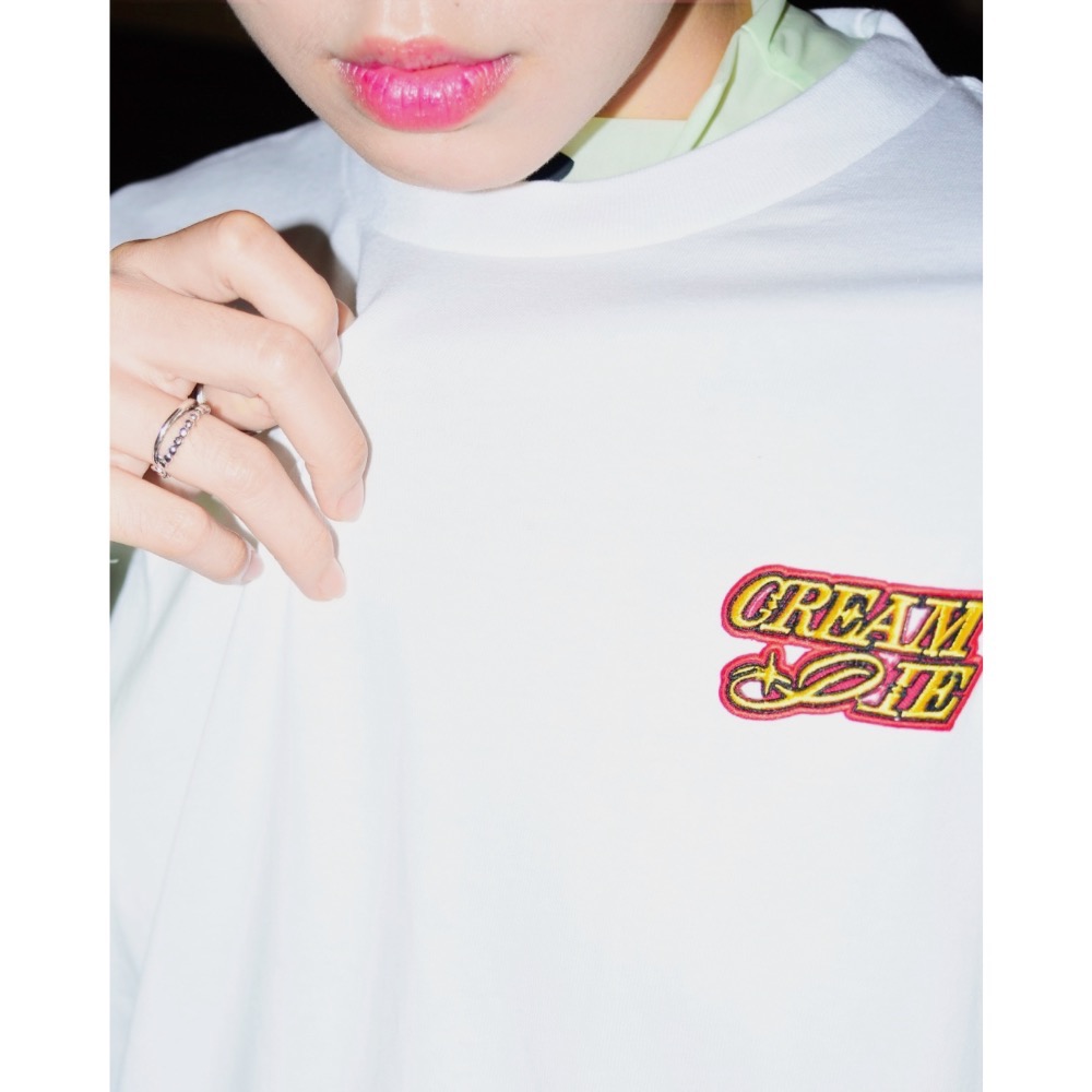 Creampie 奶油派-刺繡LOGO tee-細節圖5