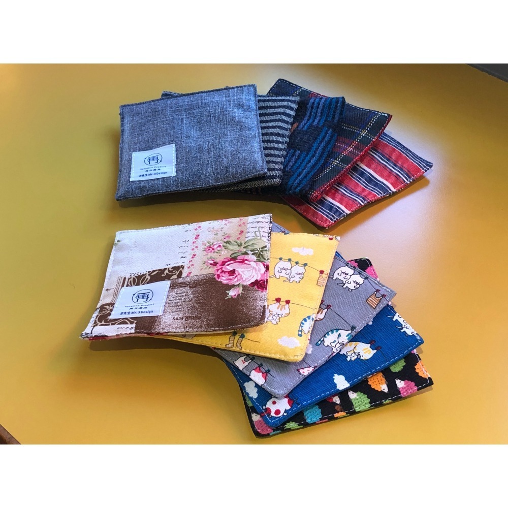 吸水再生杯墊 優惠組合（一組5入）｜再生設計 (隨機出貨)-細節圖5