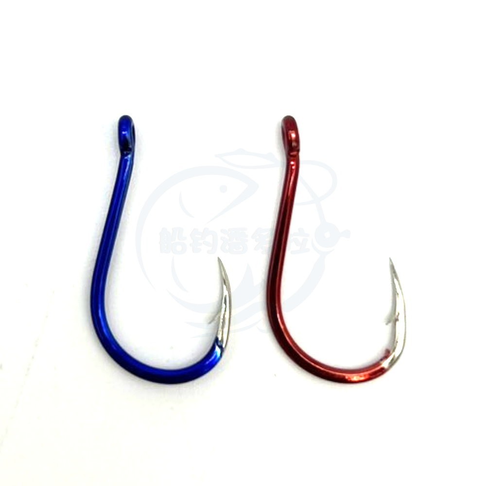 【船釣潘多拉】月牙管付チヌ X 雙色鉤 千又鉤 基努鉤 チヌ鉤 管付チヌ-細節圖4