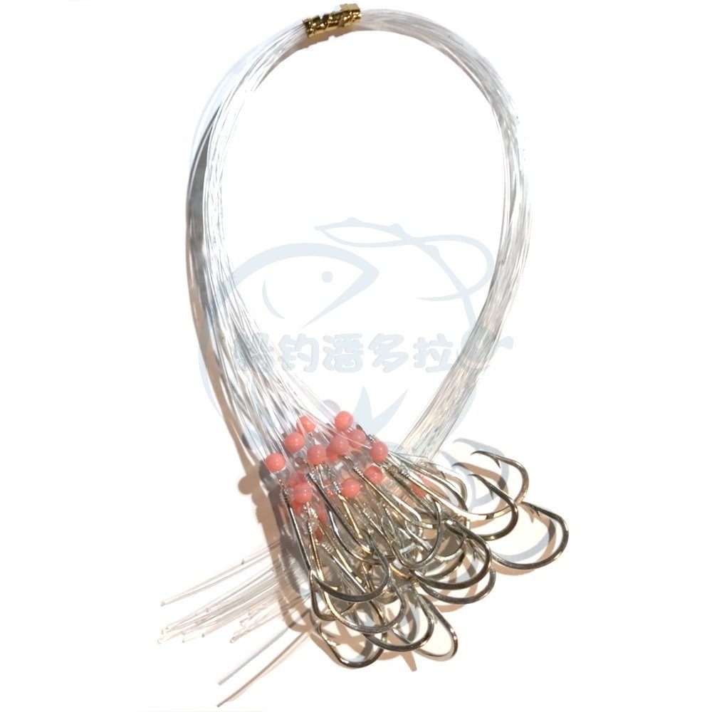 【船釣潘多拉】赤宗子線鉤 赤宗釣組 臥眠鉤子線鉤 太地子線鉤 子線鉤 赤鯮子線鉤 赤鯮釣組-規格圖4