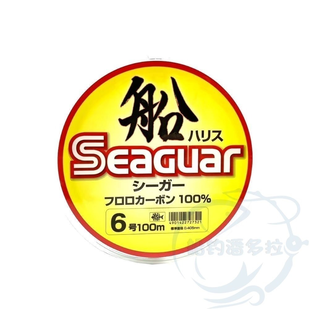 【船釣潘多拉】SEAGUAR 船 100M 日本 漁業者專用 碳纖線 卡夢線 碳素線-規格圖4