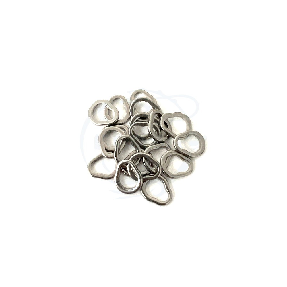 【船釣潘多拉】FUKUSHIMA 梨型單圈路亞環 鐵板環 鐵板路亞環-細節圖2