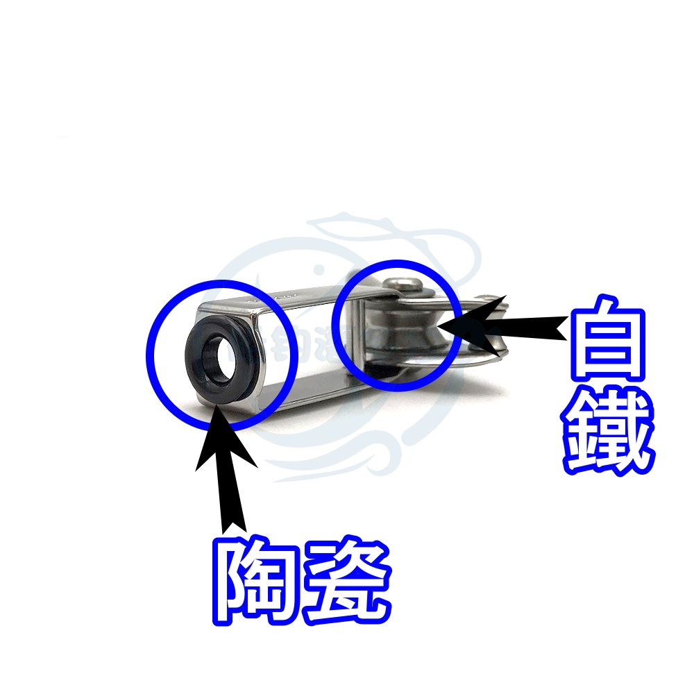 【船釣潘多拉】316萬向頭 白鐵萬向頭 不銹鋼 單入-細節圖2