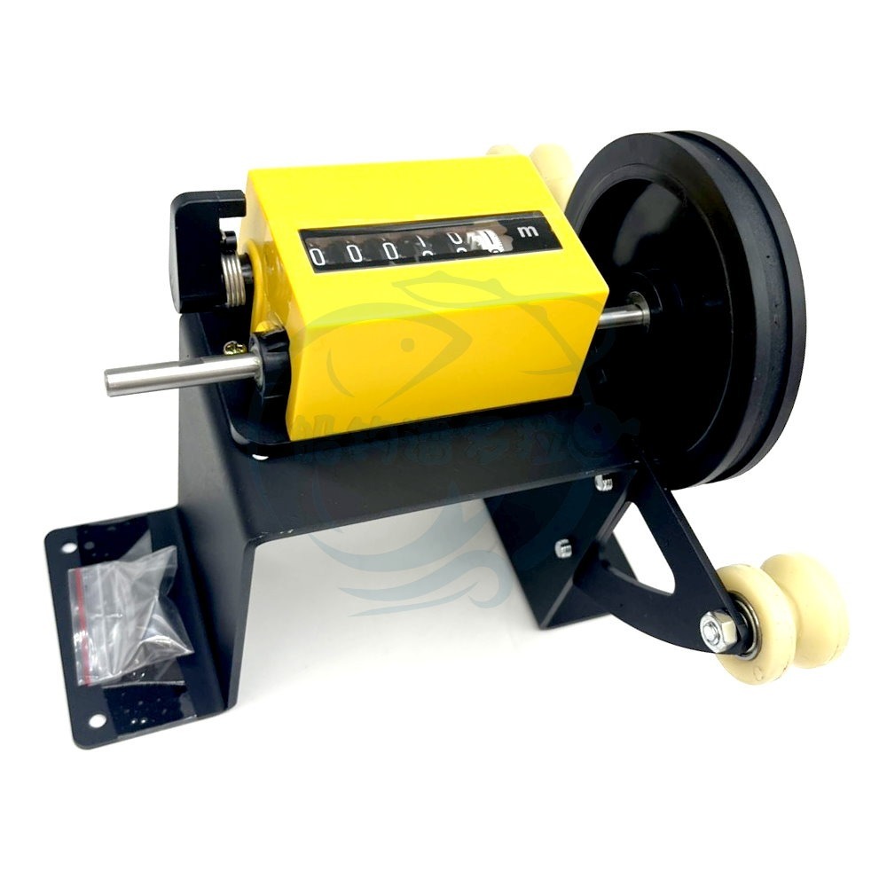 【船釣潘多拉】計米輪 計米座 滾輪式計米器 一個-細節圖3