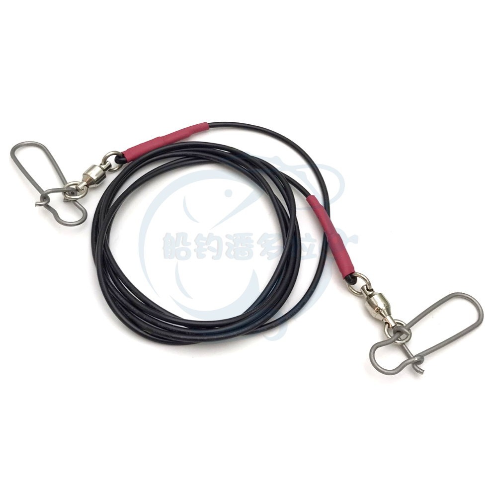 【船釣潘多拉】6尺 船釣竿全繩 180公分 鋼絲繩 單入-細節圖3