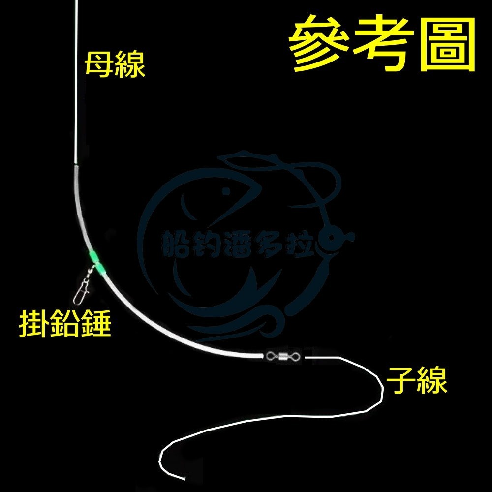 【船釣潘多拉】27公分 夜光中通天平 天秤 (一包4入)-細節圖3