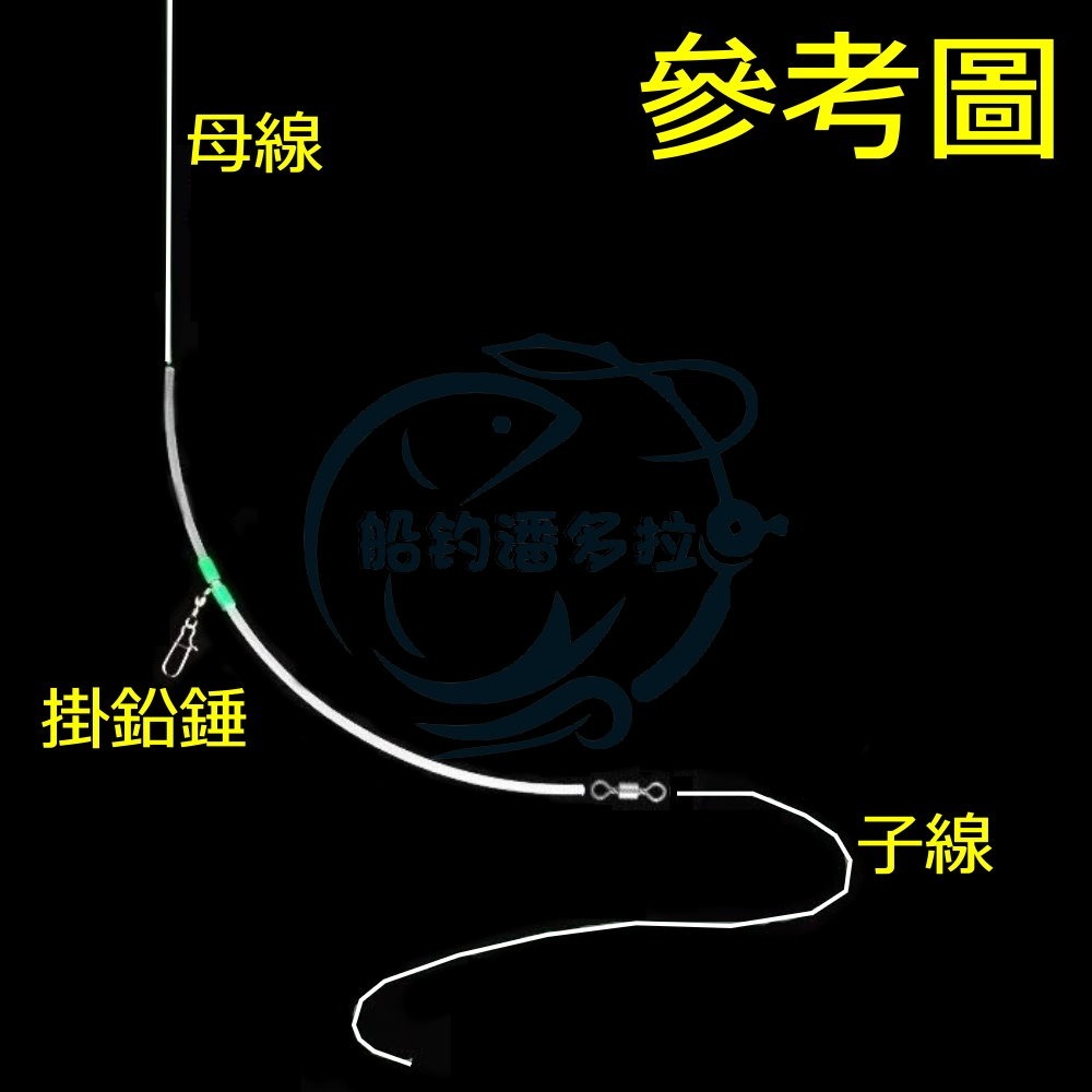 【船釣潘多拉】12公分 夜光中通天平 天秤 (一包4入)-細節圖3