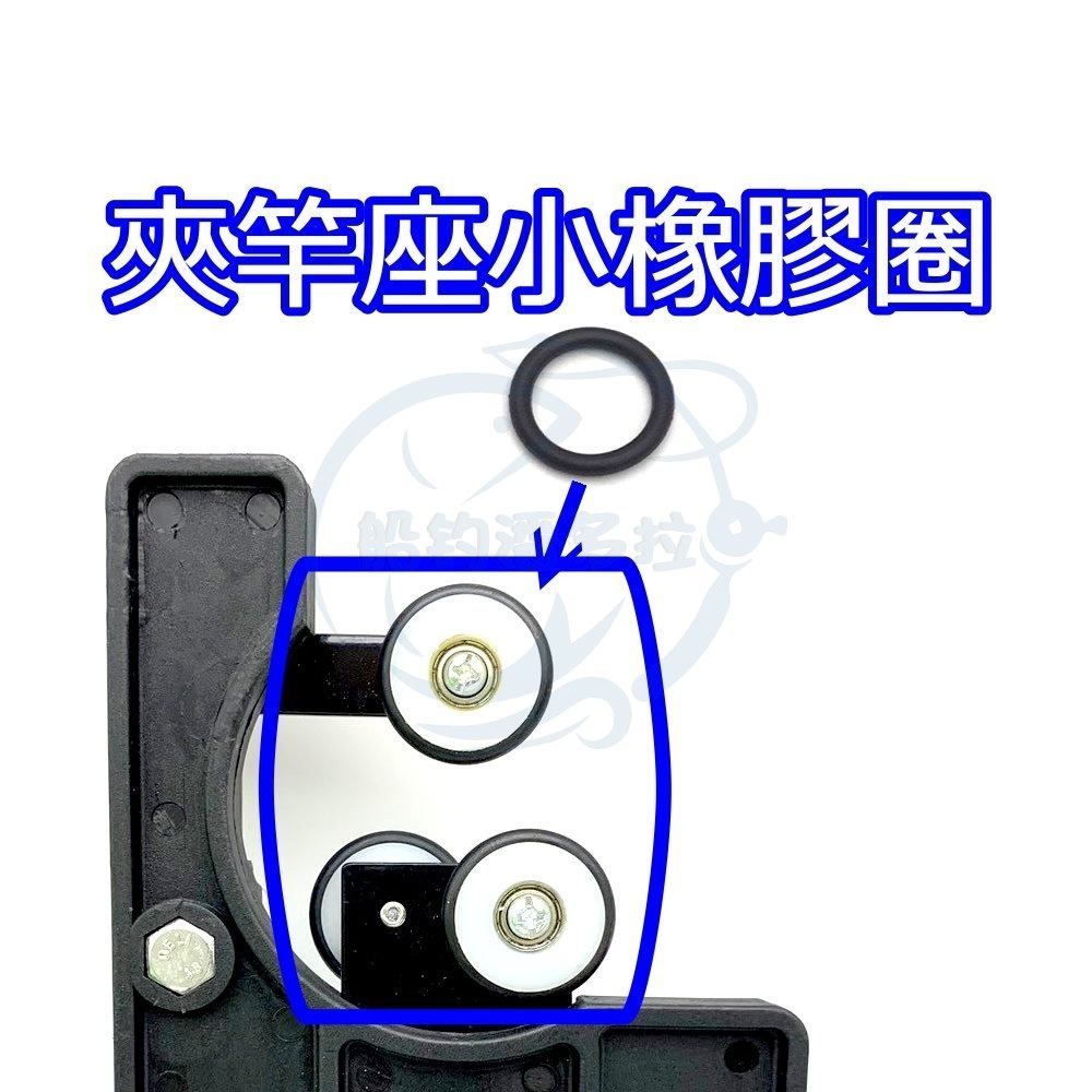 【船釣潘多拉】上線機橡膠圈 夾竿座小橡膠圈 纏線機大橡膠圈 纏線機橡膠圈 橡膠圈 單個-細節圖3