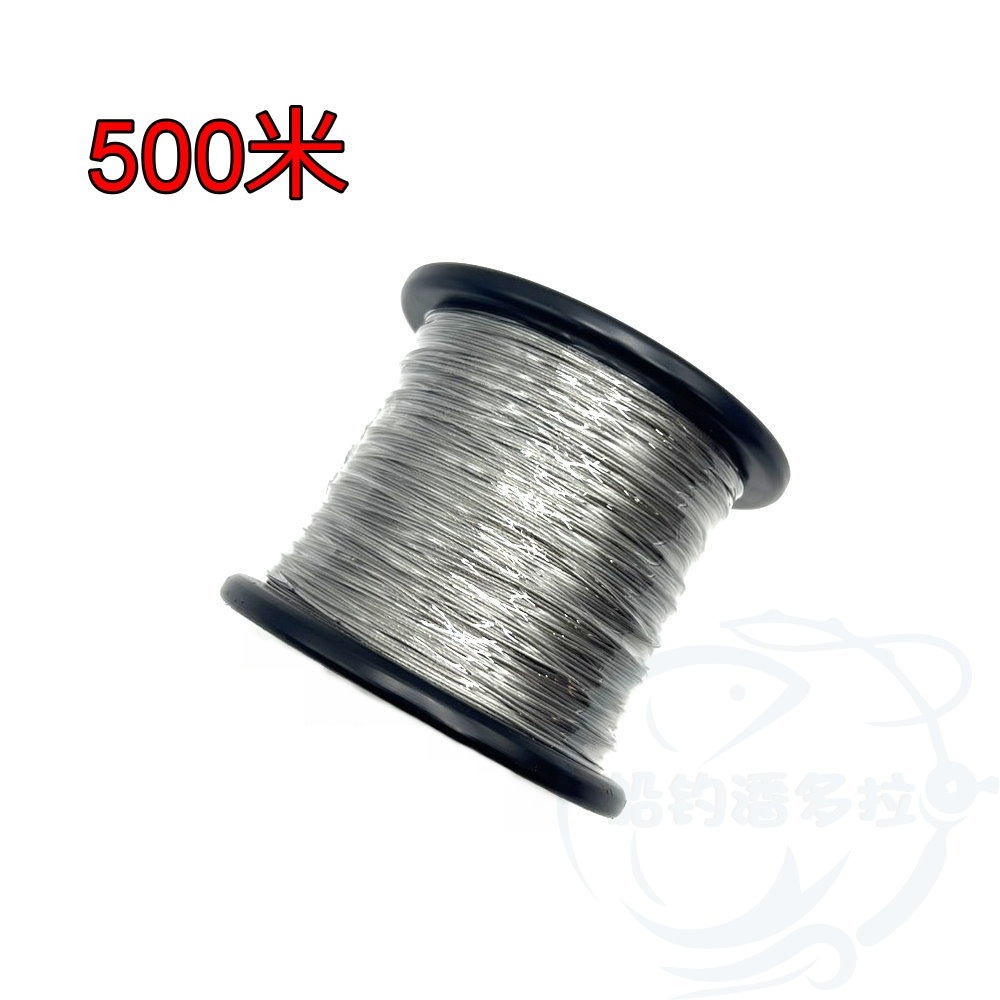 【船釣潘多拉】7股 304 39番 (0.65) 有包覆 船釣專用 普通包膠鋼絲線 鋼絲線-規格圖4