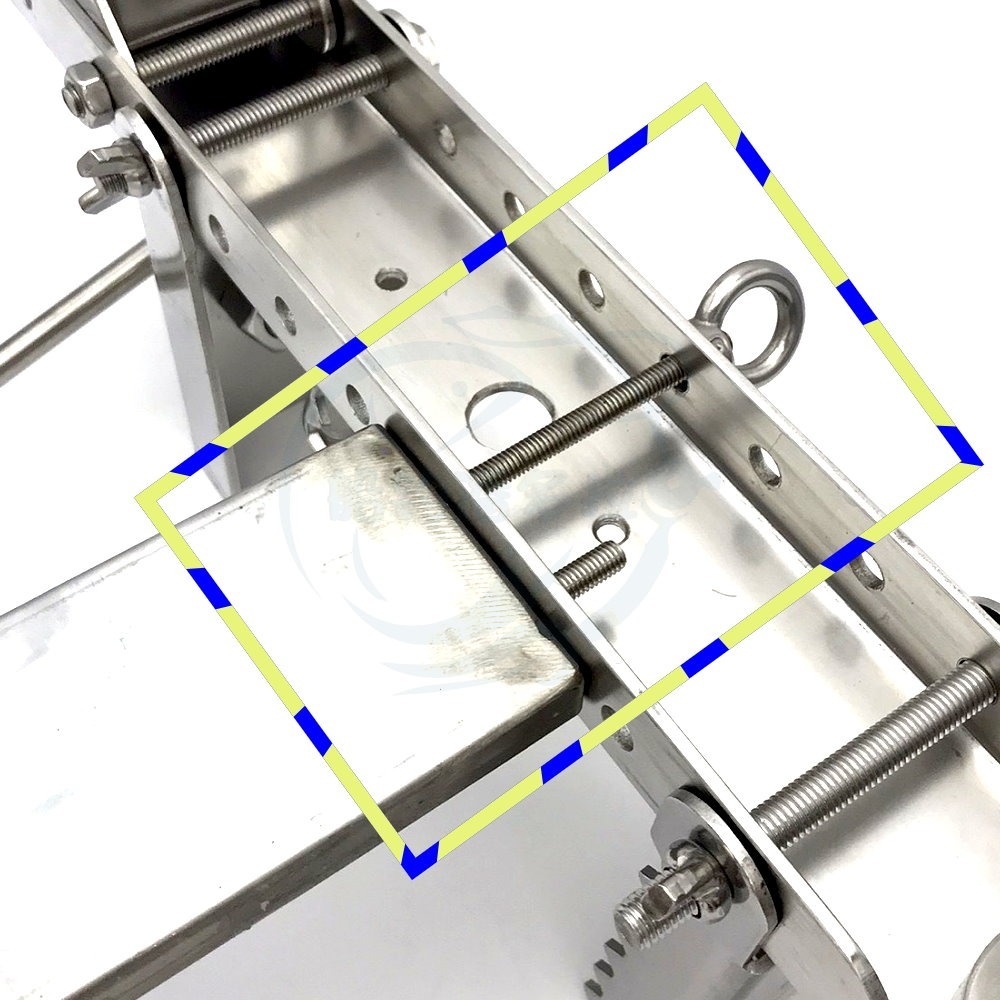 【船釣潘多拉】船竿架磁鐵板 船釣用 強力磁鐵板 船竿架專用吸鐵板 (1入)-細節圖4