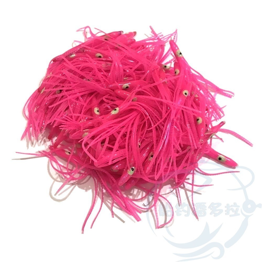 【船釣潘多拉】3.0吋 3.5吋 小卷 小管 小捲 小卷 夜光魷魚 夜光假餌 夜光小卷 路亞 假餌 大包裝-細節圖4