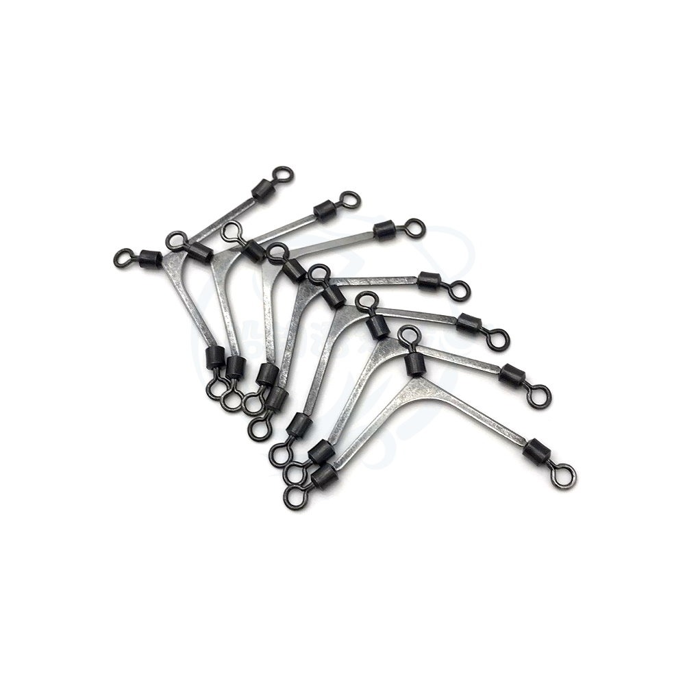 【船釣潘多拉】三叉扁擔轉環(1包)-細節圖3