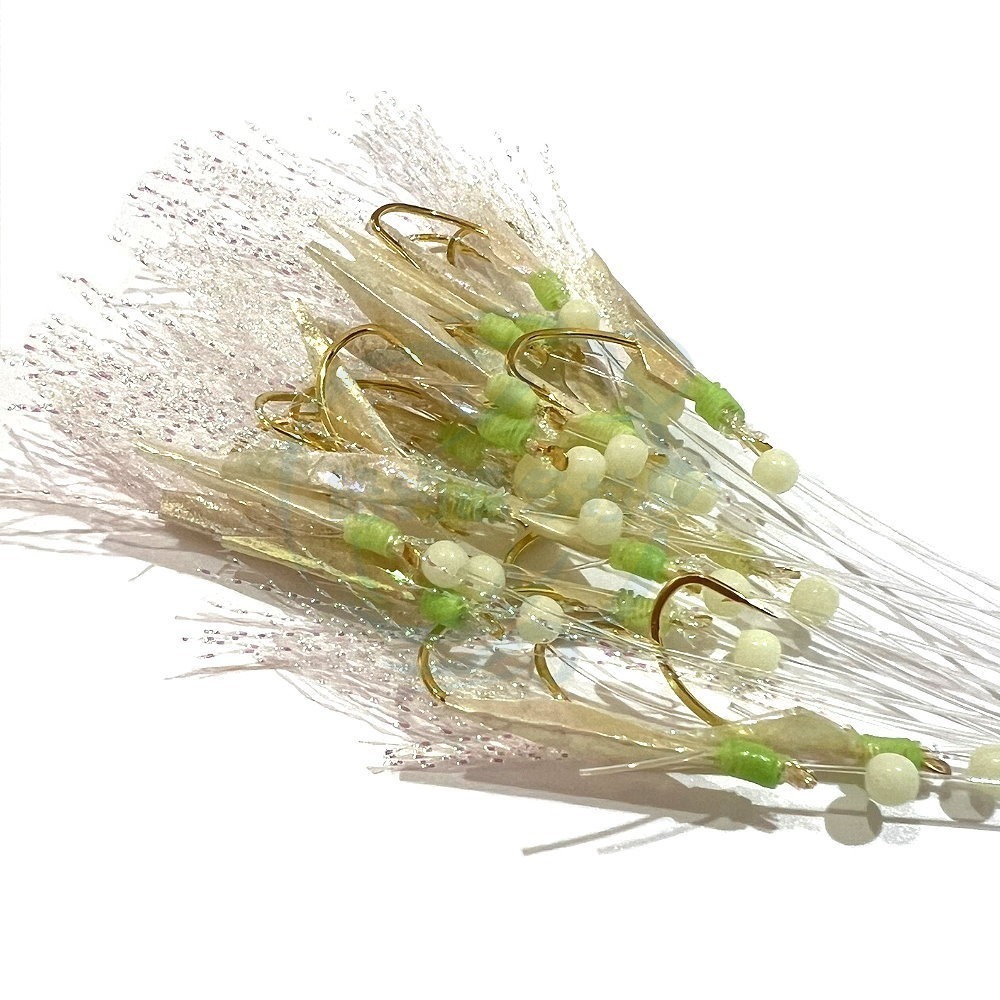 【船釣潘多拉】丸世魚皮鉤 真魚皮 魚皮仕掛 子線鉤 魚皮子線 花飛 巴啷 煙仔虎-細節圖2