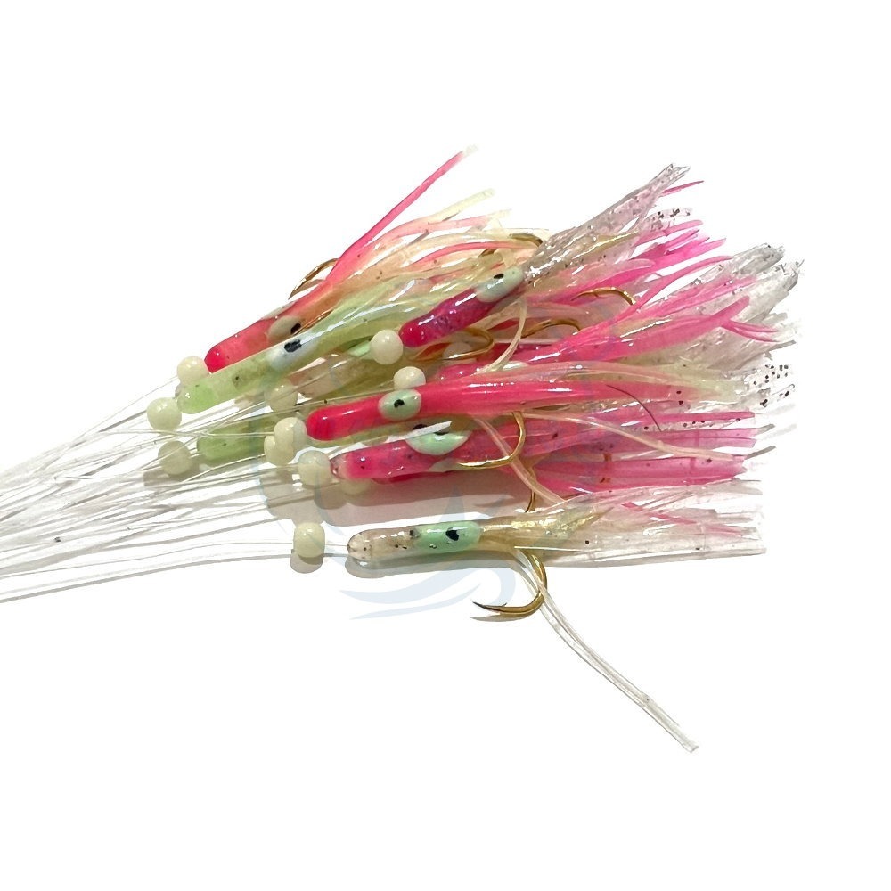 【船釣潘多拉】小捲魚皮鉤 小卷 魚皮鉤 千又小卷鉤 小卷仕掛 子線鉤 小卷子線 花飛 巴啷 煙仔虎-細節圖2