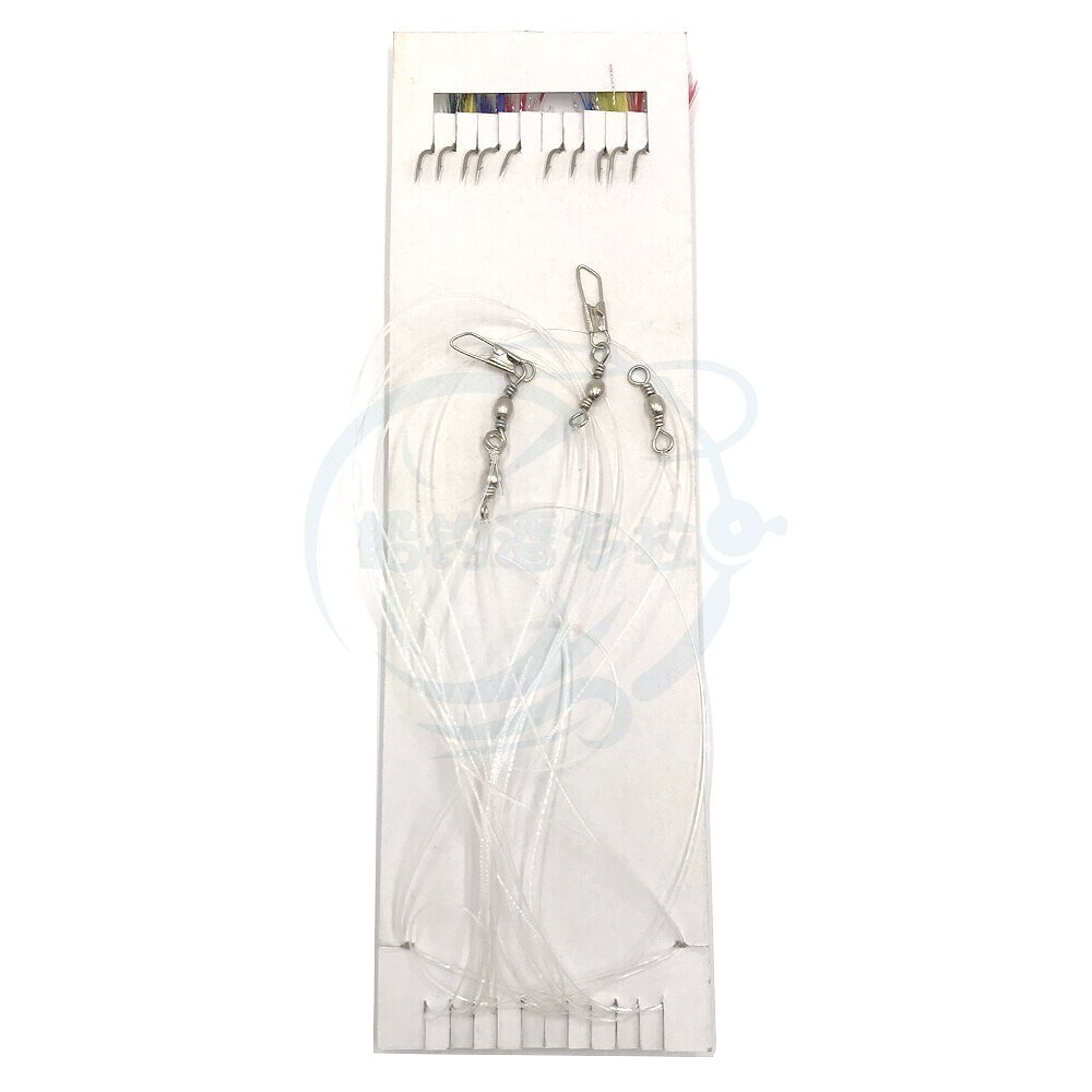 【船釣潘多拉】仿真小魚仕掛 小魚仕掛 夜光仕掛 仕掛釣組 仿真魚仕掛 夜光 仕掛 (1包)-細節圖2