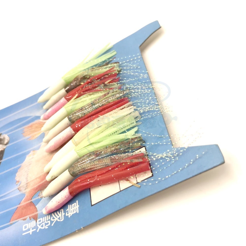 【船釣潘多拉】小卷亮片仕掛 夜光仕掛 仕掛釣組 小卷仕掛 夜光 仕掛 (1包)-細節圖3