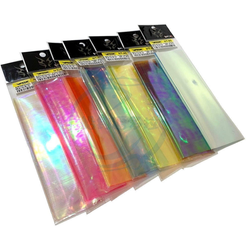 【船釣潘多拉】V-FOX 鐳射假魚皮 仕掛魚皮 假餌 DIY魚皮-細節圖2