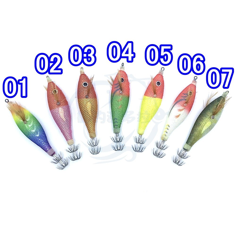 【船釣潘多拉】胖胖魚 水平魚 圓肚魚 魚形布卷 布捲 布卷 天龍蝦 布挫 透抽 魷魚鈎 船釣透抽-細節圖2