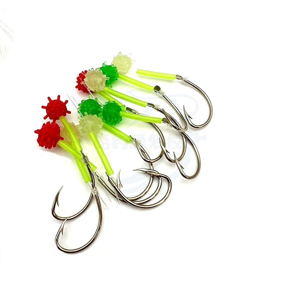 【船釣潘多拉】大目鳥子線鉤 深海子線鈎 深海魚 中型魚 大目鰱 長尾鳥 紅魚 紅嘴針 紅尾鳥 嘎拉魚-細節圖2