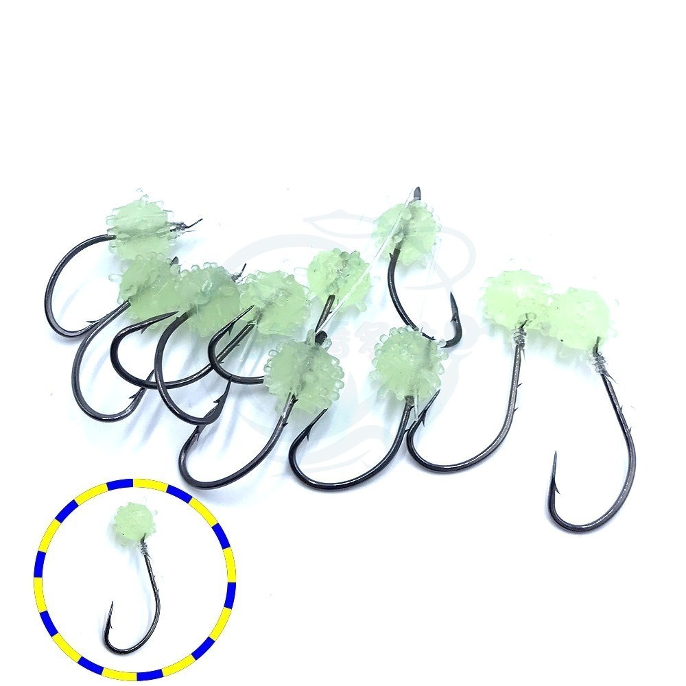 【船釣潘多拉】丸サ背刺子線鉤 背刺鉤 丸サ 帶線鈎 深海魚 中型魚 大目鰱 長尾鳥 紅魚 紅嘴針 紅尾鳥 嘎拉魚-規格圖5