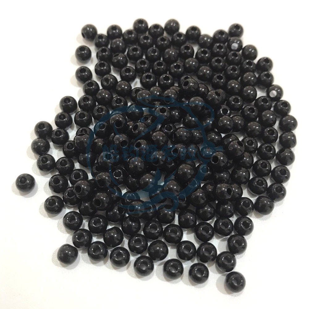 【船釣潘多拉】4MM 5MM 圓形糖果珠 無光珠 無夜光-規格圖1