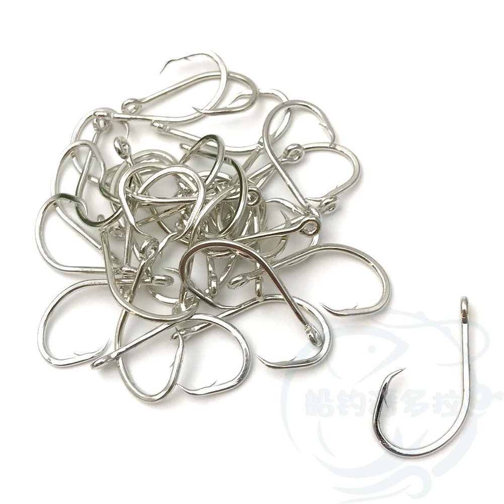 【船釣潘多拉】Harimitsu 輕量管付深海鉤 粗骨 白帶專用 深海鉤 深海鈎 船釣鉤-細節圖2