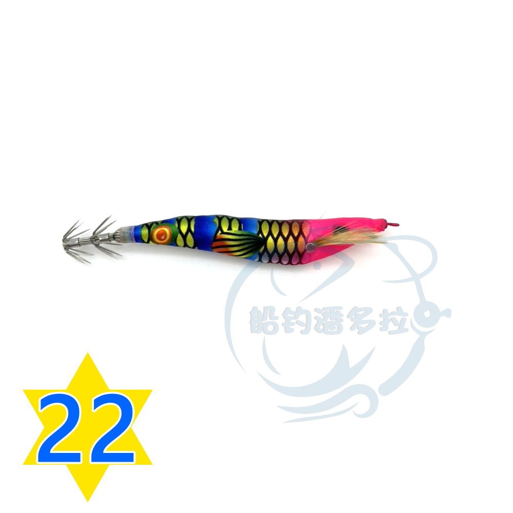 【船釣潘多拉】厚殼蝦 厚殼蝦布捲 布卷 厚殼蝦布卷 厚殼仔 透抽 布捲 全新顏色 95mm 天龍蝦 後殼蝦 響珠蝦 單入-規格圖4