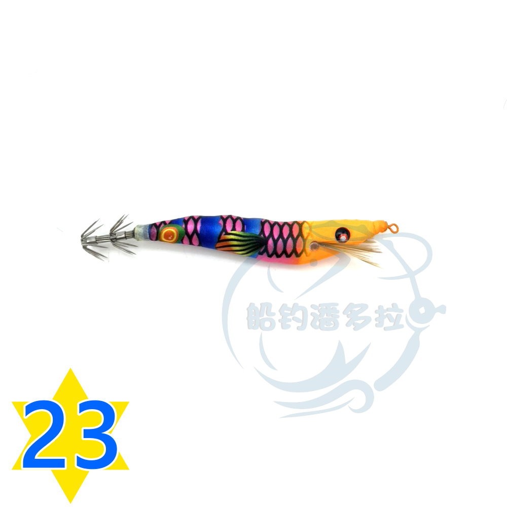 【船釣潘多拉】厚殼蝦 厚殼蝦布捲 布卷 厚殼蝦布卷 厚殼仔 透抽 布捲 全新顏色 95mm 天龍蝦 後殼蝦 響珠蝦 單入-規格圖4