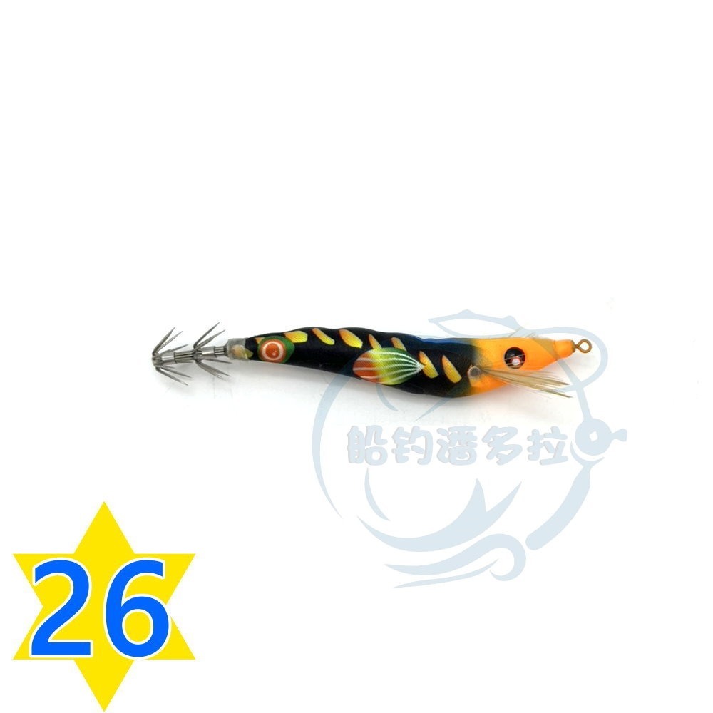 【船釣潘多拉】厚殼蝦 厚殼蝦布捲 布卷 厚殼蝦布卷 厚殼仔 透抽 布捲 全新顏色 95mm 天龍蝦 後殼蝦 響珠蝦 單入-規格圖4