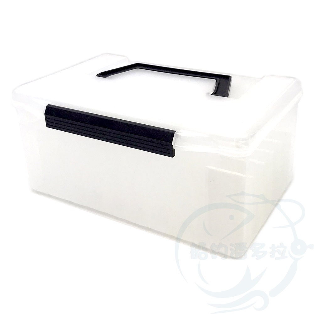 【船釣潘多拉】 硬殼布捲收納箱 工具箱 路亞收納盒 假餌盒 路亞盒 木蝦盒 布卷盒 (1盒)-規格圖4
