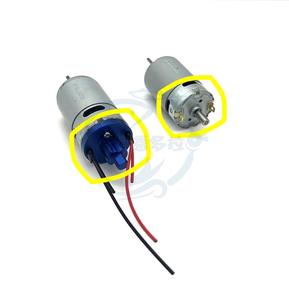 【船釣潘多拉】HI-POWER 電動捲線器 馬達 AD馬達 帶蓋馬達 電捲馬達 單入-細節圖4