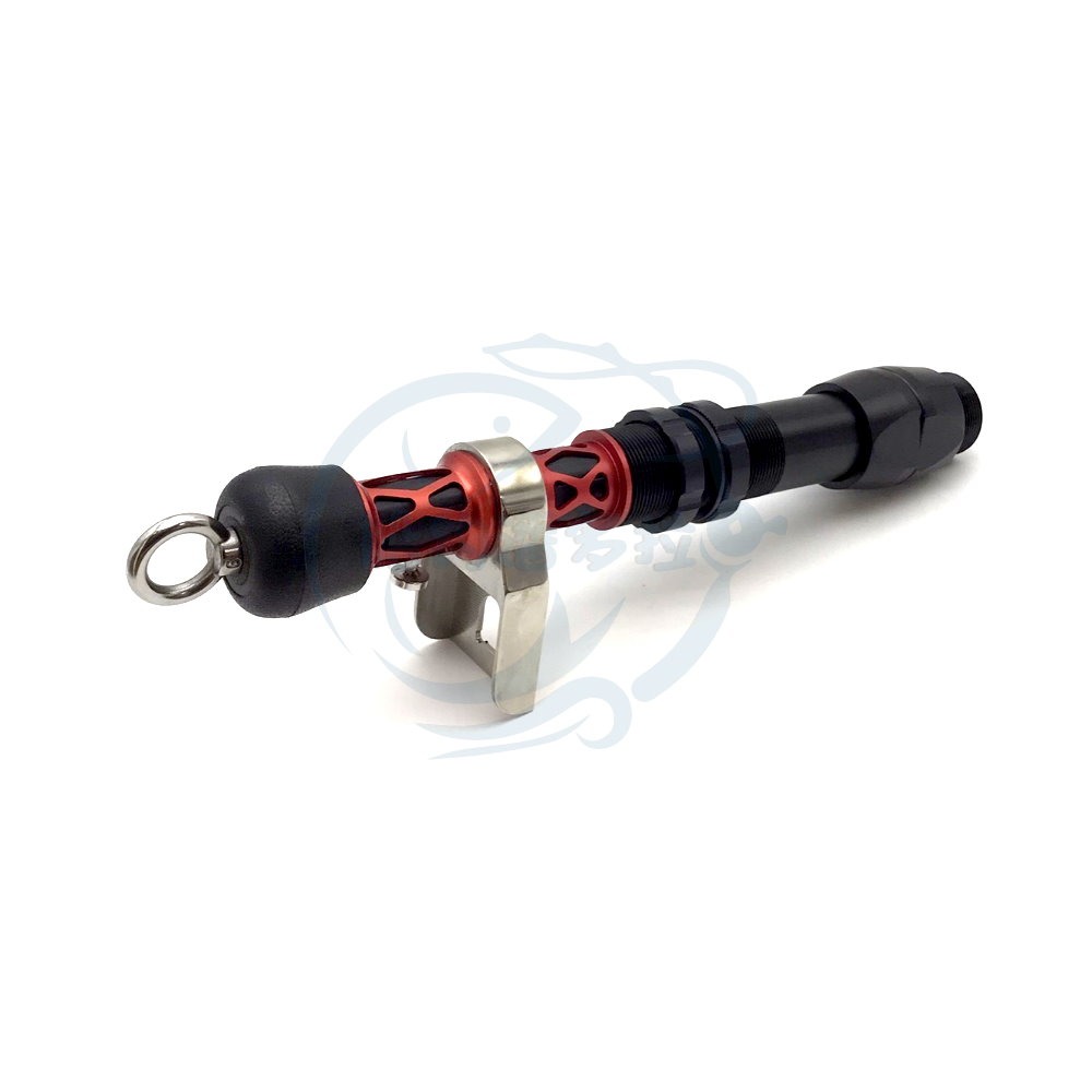 【船釣潘多拉】專利旋轉把 2號旋轉鋁把 左右旋轉把 鋁合金手把 釣竿手把 單支-細節圖2