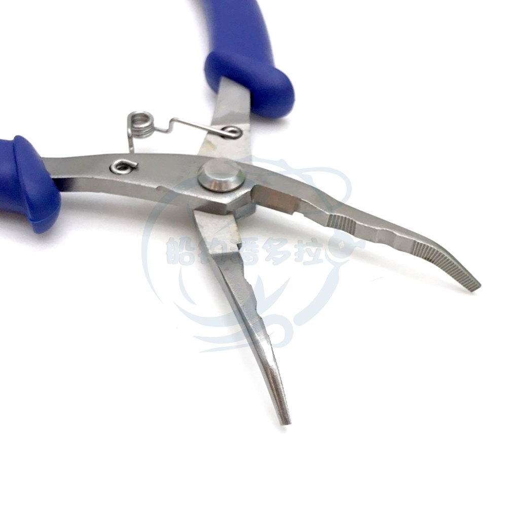 【船釣潘多拉】Conato VF-601不銹鋼彎嘴鉗 7吋 白鐵 彎鉗 一入-細節圖3