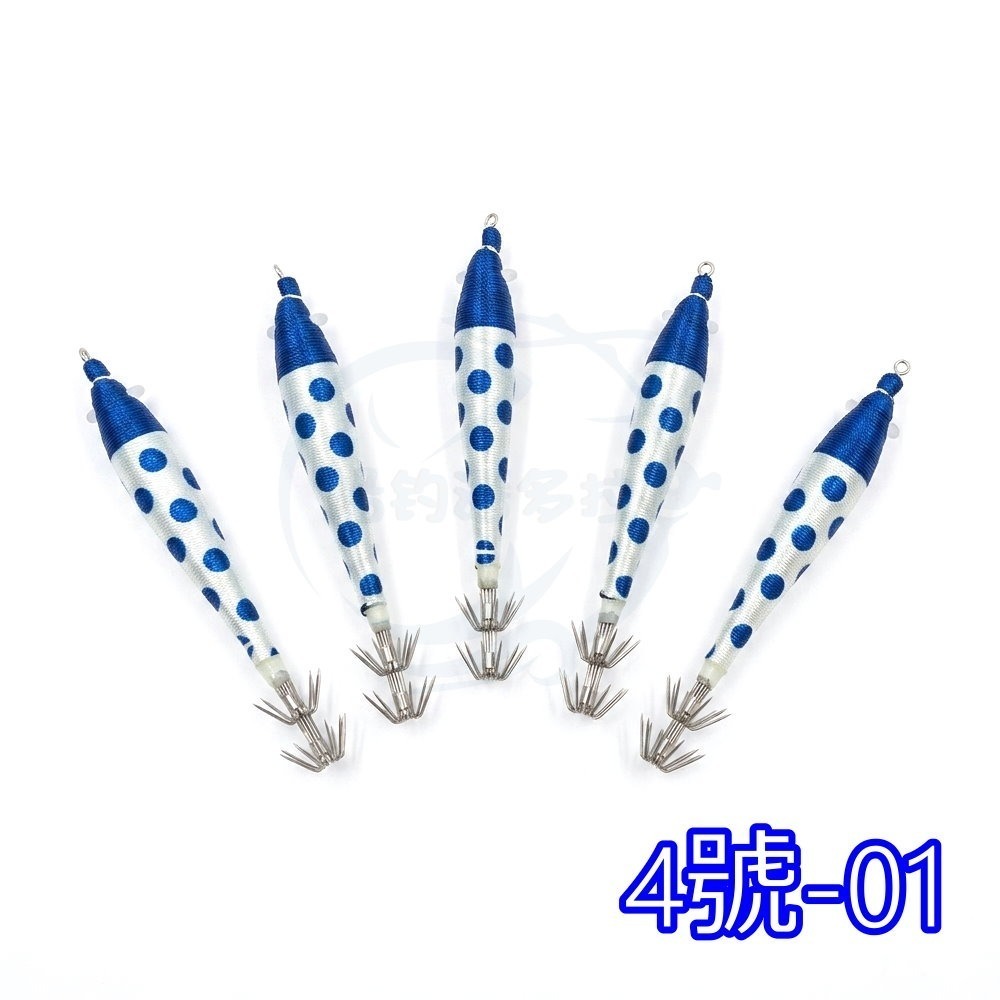 【船釣潘多拉】強人布卷 Zeeck 4號布捲 一包5入 硬式布挫 夜光效果 日本製鋼針 珠光素材-規格圖5