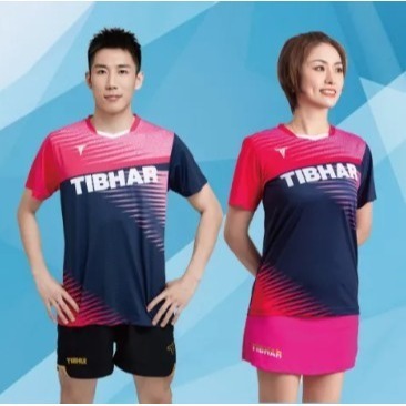TIBHAR德國挺拔 桌球衣-幻影短袖 (成人款)-細節圖2