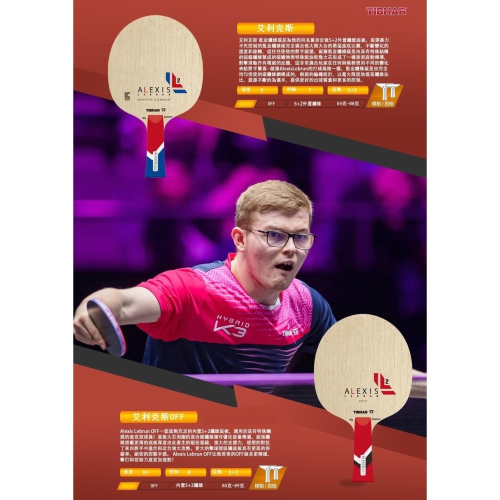 TIBHAR德國挺拔 Alexis Lebrun Krypto Carbon 亞歷克西·勒布倫用拍-細節圖4